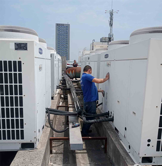 托里中央空调制热和不制冷系统维修方法